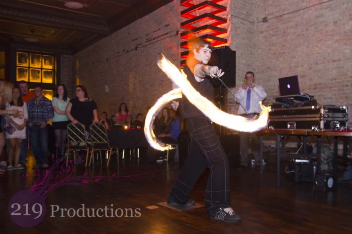 Embers Venue Fire Dancer