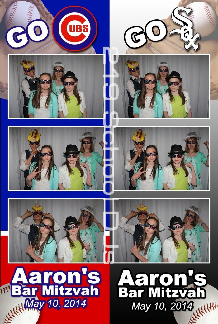 Munster Bar Mitzvah Photostrip kids